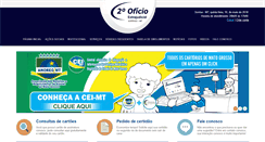 Desktop Screenshot of cartoriosorriso.com.br