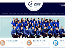 Tablet Screenshot of cartoriosorriso.com.br